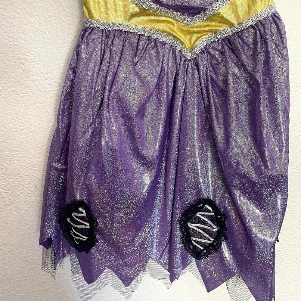 ONCE UPON A ZOMBIE Rapunzel Princess zombie Halloween costume size XS
